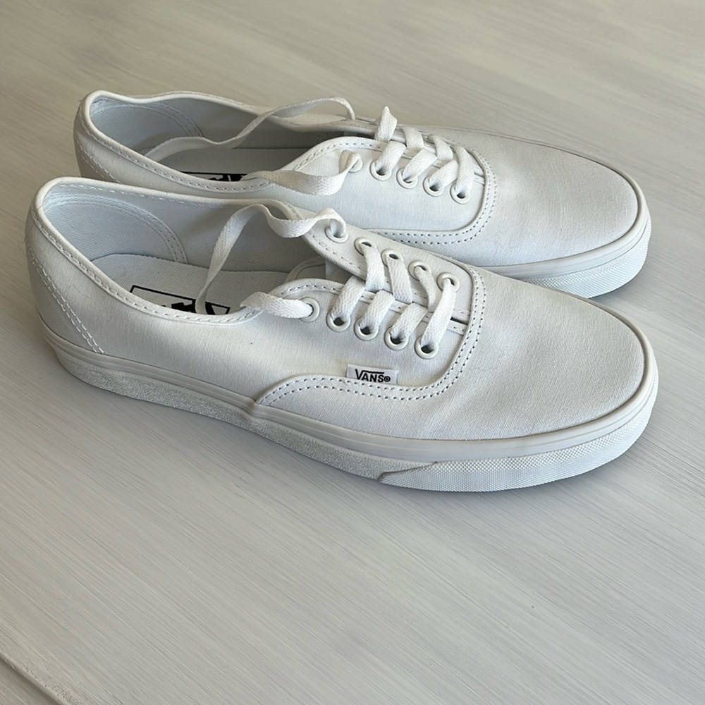 BRAND NEW White vans